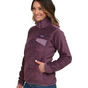 Women’s Patagonia Re-Tool Snap Fleece Tyrian Purple